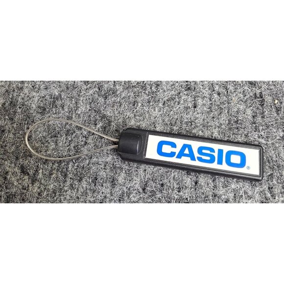 Casio Logo Keychain Strap With Metal Loop - Picture 1 of 4